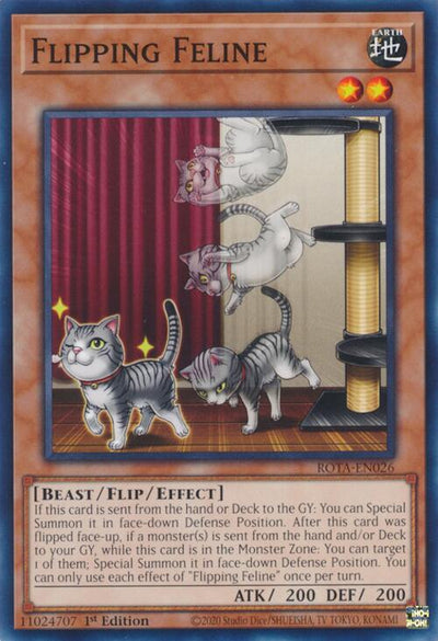 Flipping Feline (ROTA-EN026) (Rage of the Abyss)