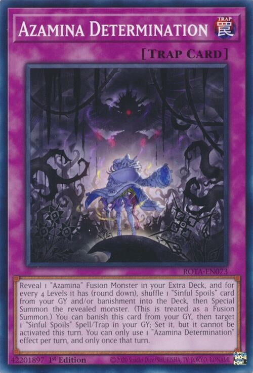 Azamina Determination (ROTA-EN073) (Rage of the Abyss)