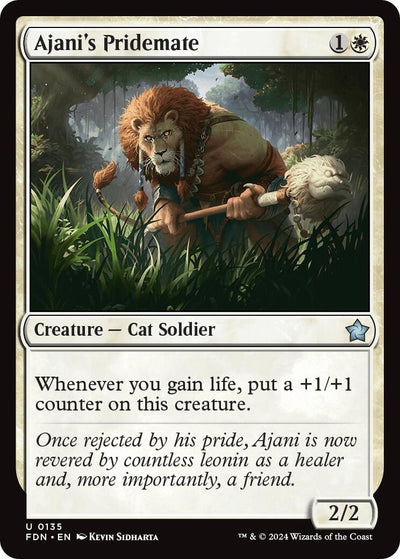 Ajani's Pridemate (135) (Foundations)