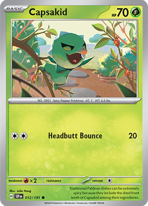 Capsakid (012/191) (SV08: Surging Sparks)