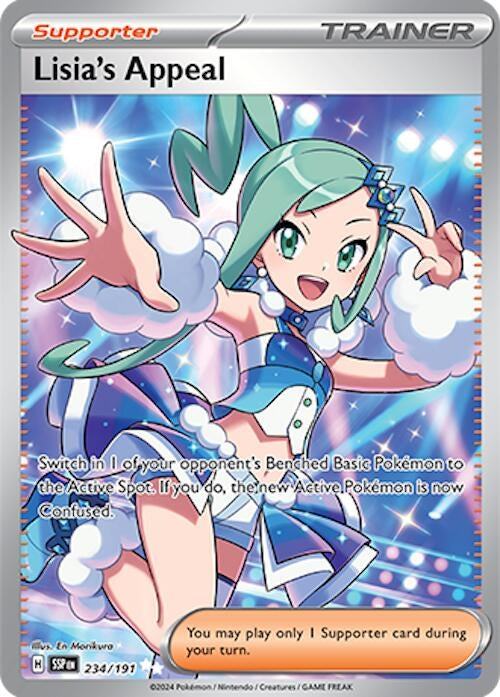 Image for Lisia's Appeal (234/191) [SV08: Surging Sparks] - Pokemon