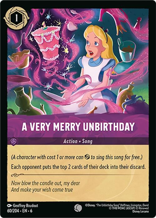 Very Merry Unbirthday (60/204) [Azurite Sea]