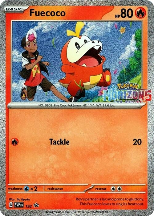 Image for Fuecoco - 192 (192) [SV: Scarlet & Violet Promo Cards] - Pokemon