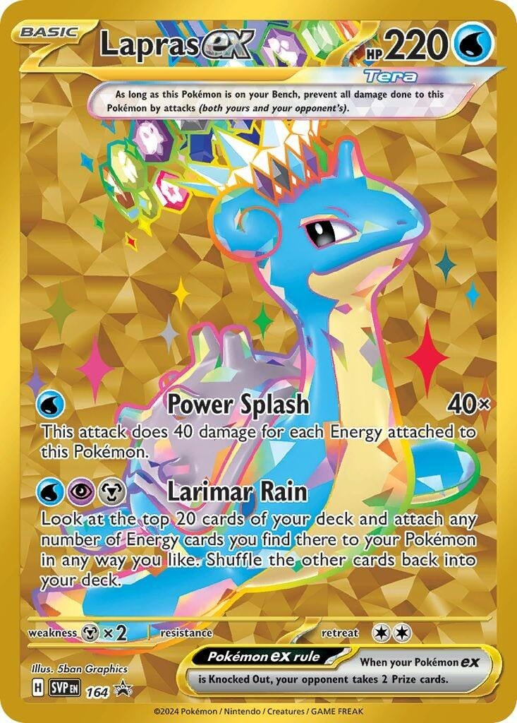 Image for Lapras ex - 164 (164) [SV: Scarlet & Violet Promo Cards] - Pokemon