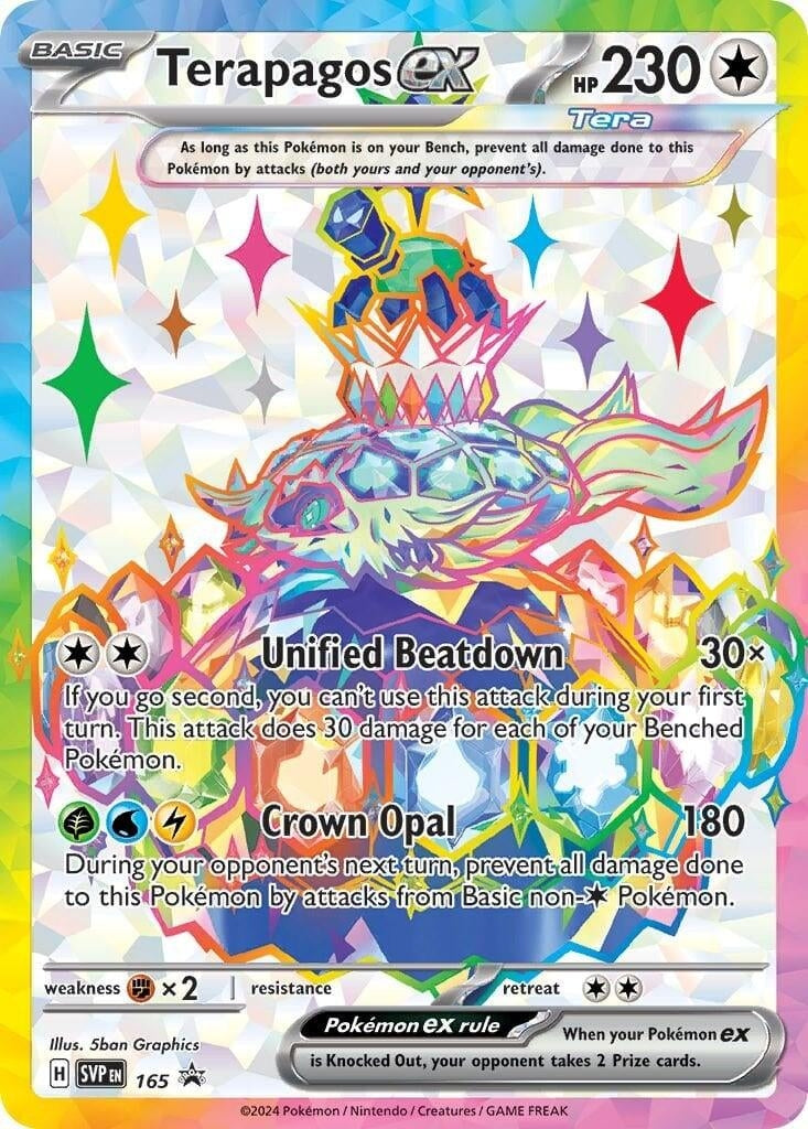 Image for Terapagos ex - 165 (165) [SV: Scarlet & Violet Promo Cards] - Pokemon