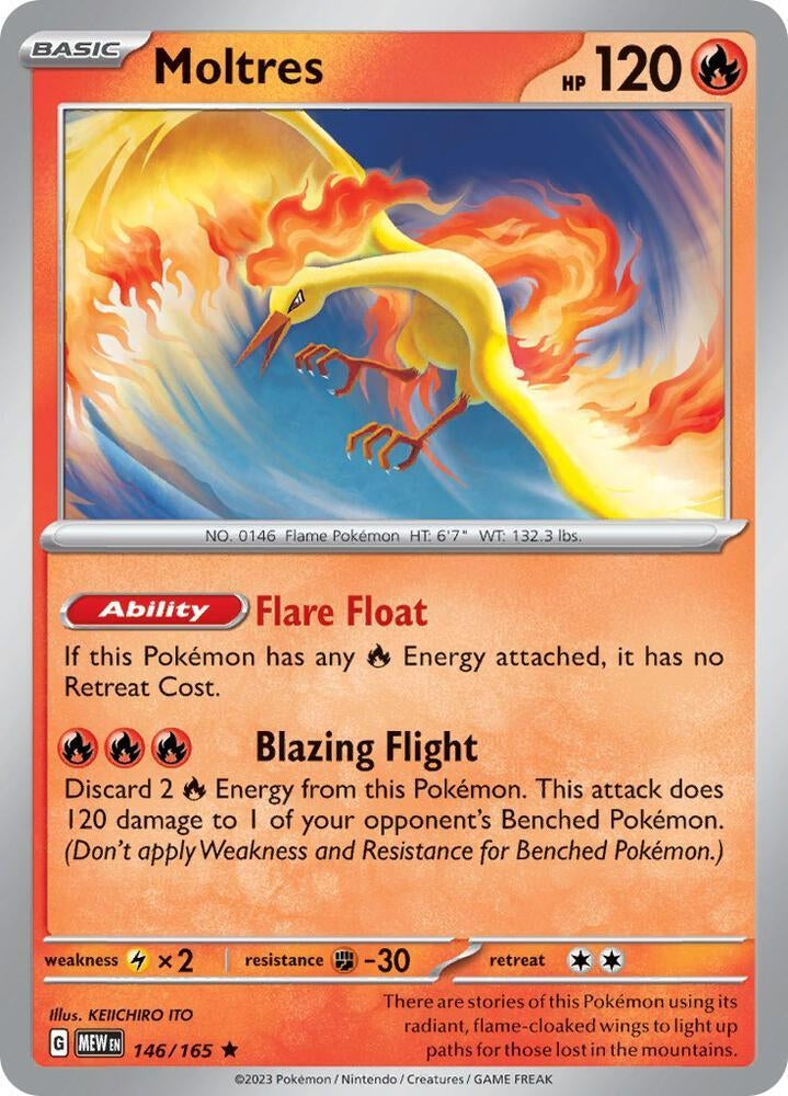 Image for Moltres (146/165) [Deck Exclusives] - Pokemon