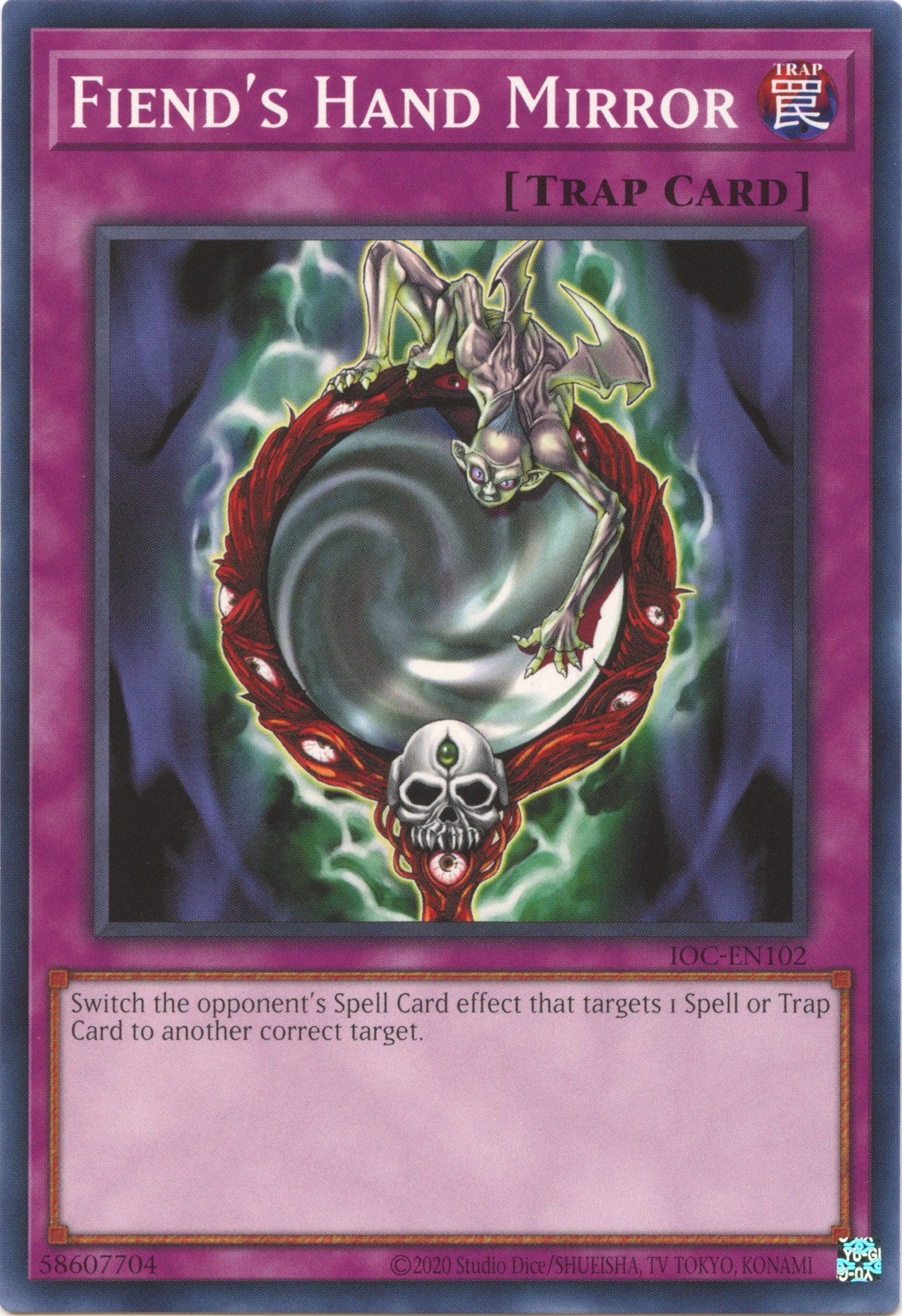 Fiend's Hand Mirror (IOC-EN102) (Invasion of Chaos (25th Anniversary Edition))