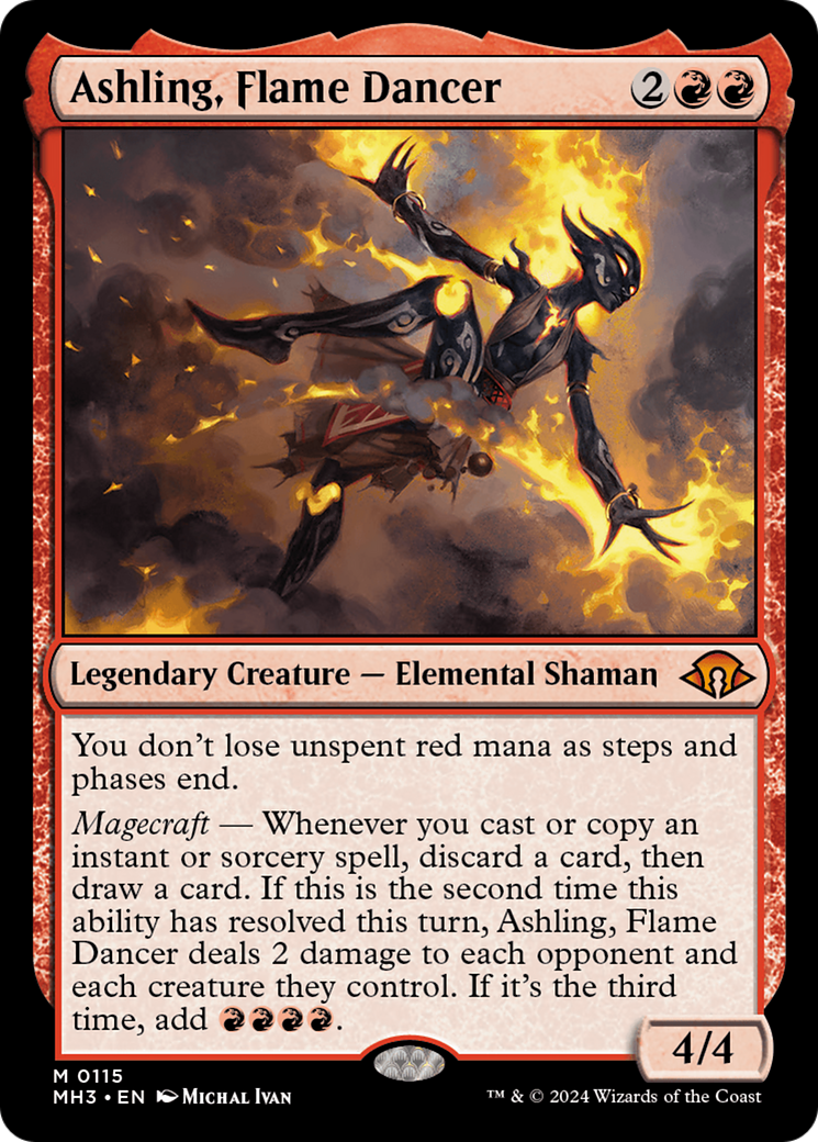 Ashling, Flame Dancer (115) [Modern Horizons 3]