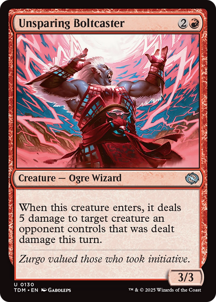 Unsparing Boltcaster (130) (Tarkir: Dragonstorm)