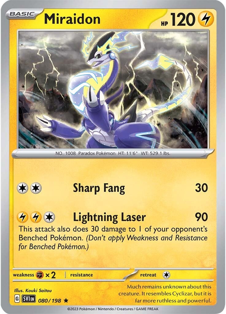 Miraidon (080/198) (SV01: Scarlet & Violet Base Set)