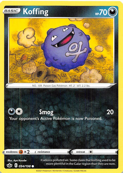 Koffing (094/198) (SWSH06: Chilling Reign)