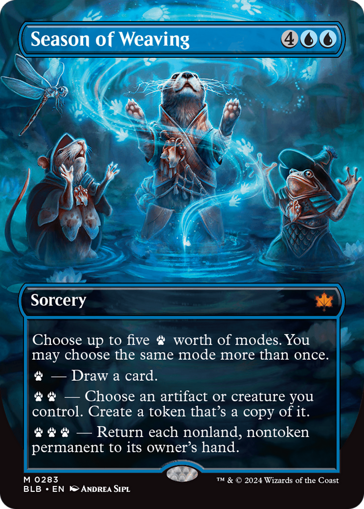 Season of Weaving (Borderless) (283) (Bloomburrow)