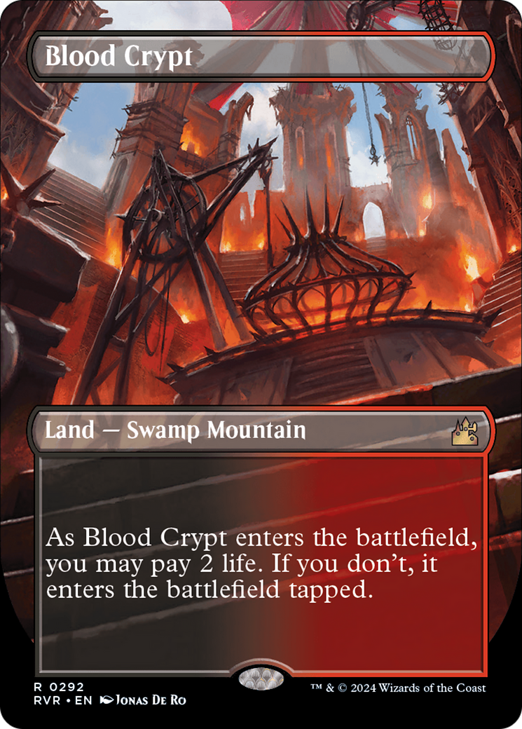 Blood Crypt (Borderless) (292) [Ravnica Remastered]