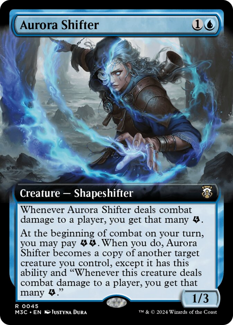Aurora Shifter (Extended Art) (Ripple Foil) (45) [Modern Horizons 3]