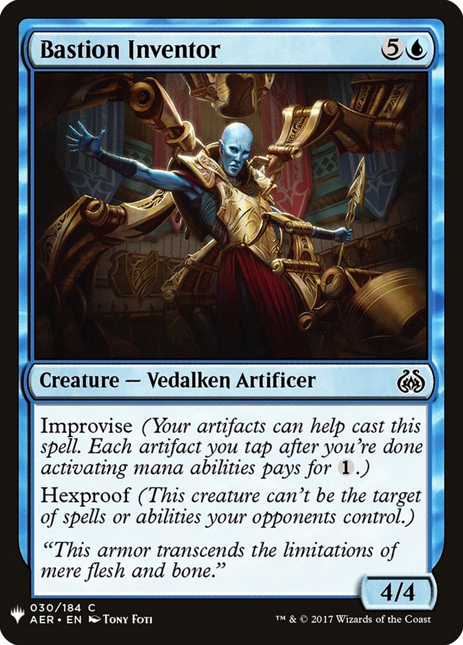 Bastion Inventor (30) [The List Reprints]