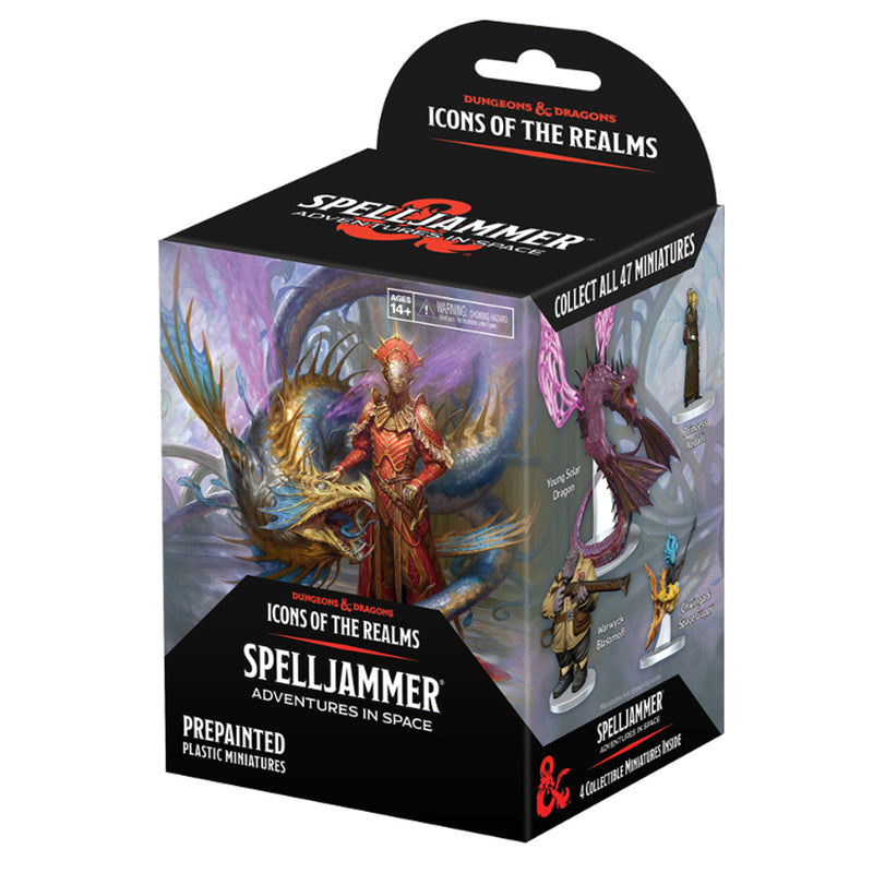 Dungeons & Dragons Miniatures: Icons Of The Realms Spelljammer Adventures In Space Booster Pack