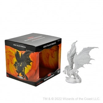 Wizkids D&D Nolzur'S Marvelous Unpainted Miniatures : Adult Black Dragon