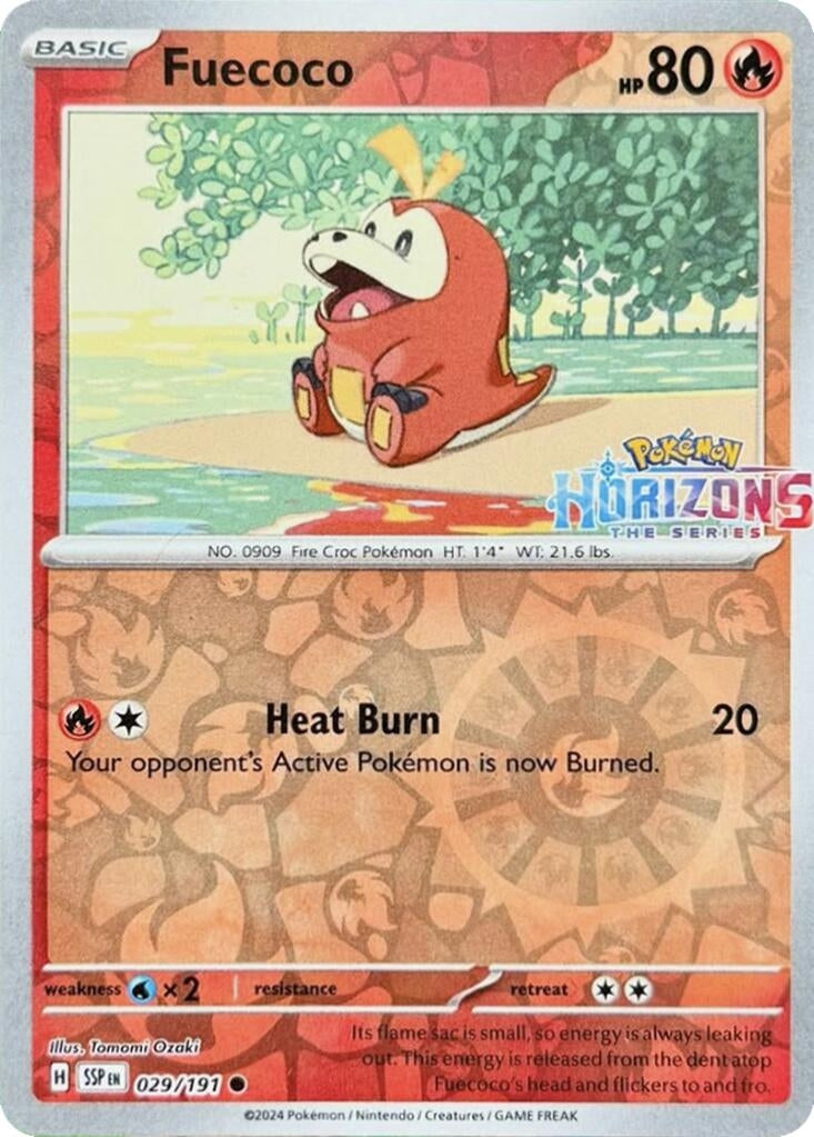 Image for Fuecoco (029/191) [Miscellaneous Cards & Products] - Pokemon