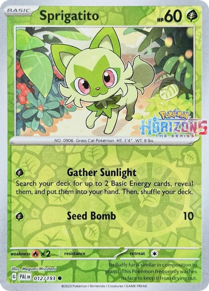 Image for Sprigatito (012/193) [Miscellaneous Cards & Products] - Pokemon