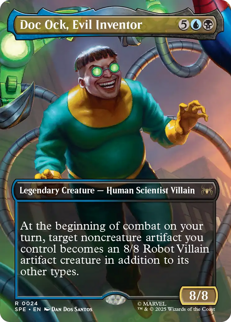 Doc Ock, Evil Inventor (Borderless) (24) (Marvel's Spider-Man: Eternal-Legal)