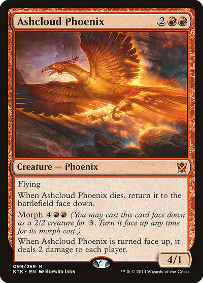 Ashcloud Phoenix (99) (Khans of Tarkir)