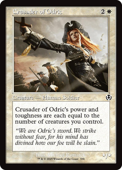 Crusader of Odric (Retro Frame) (338) (Innistrad Remastered)