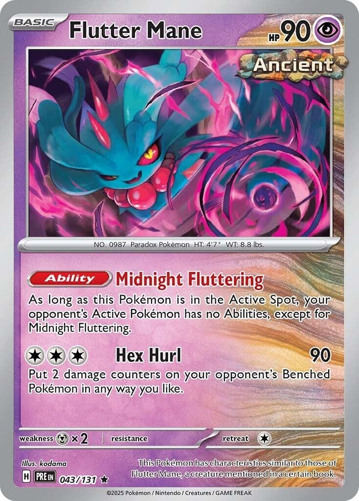 Image for Flutter Mane (043/131) [SV: Prismatic Evolutions] - Pokemon