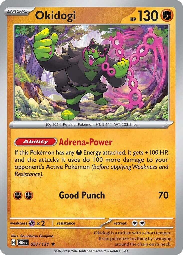 Image for Okidogi (057/131) [SV: Prismatic Evolutions] - Pokemon
