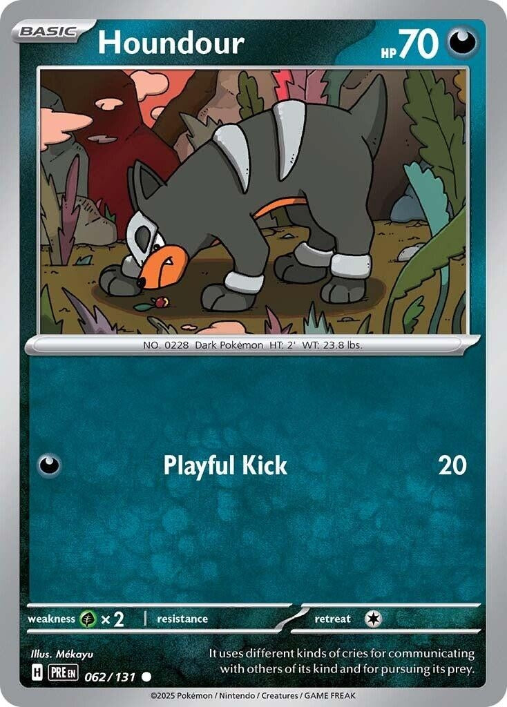 Image for Houndour (062/131) [SV: Prismatic Evolutions] - Pokemon