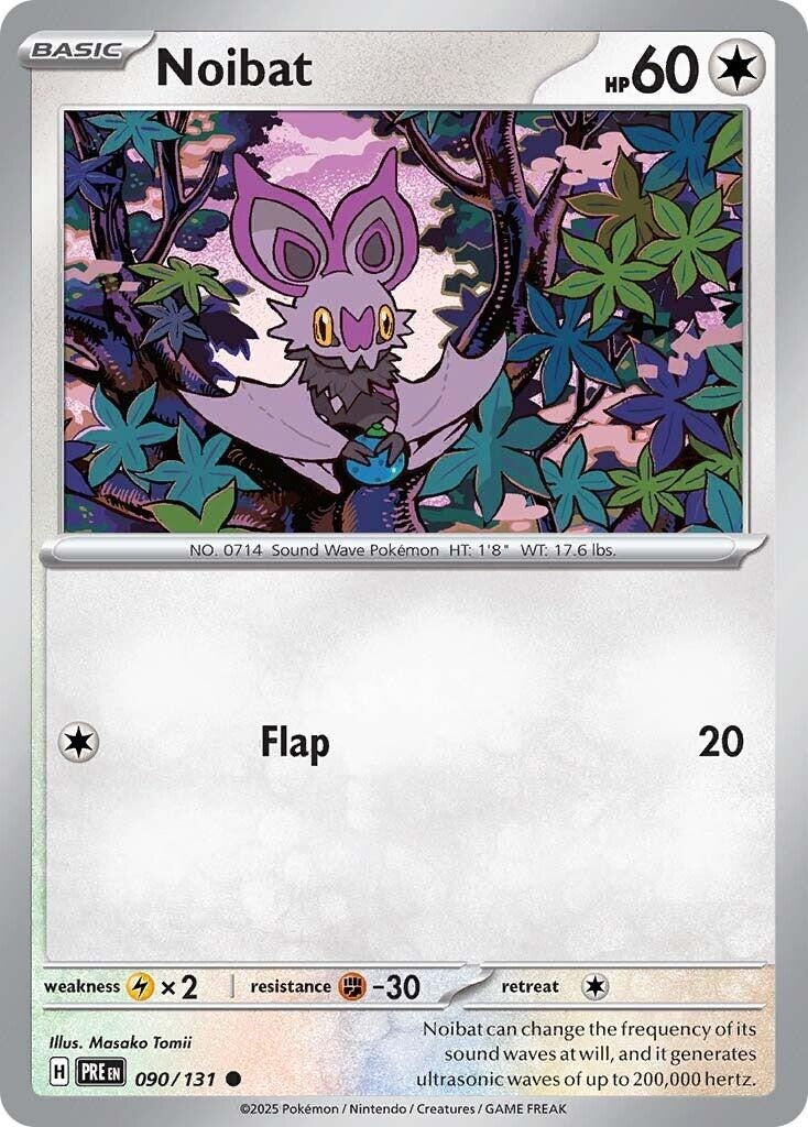 Image for Noibat (090/131) [SV: Prismatic Evolutions] - Pokemon