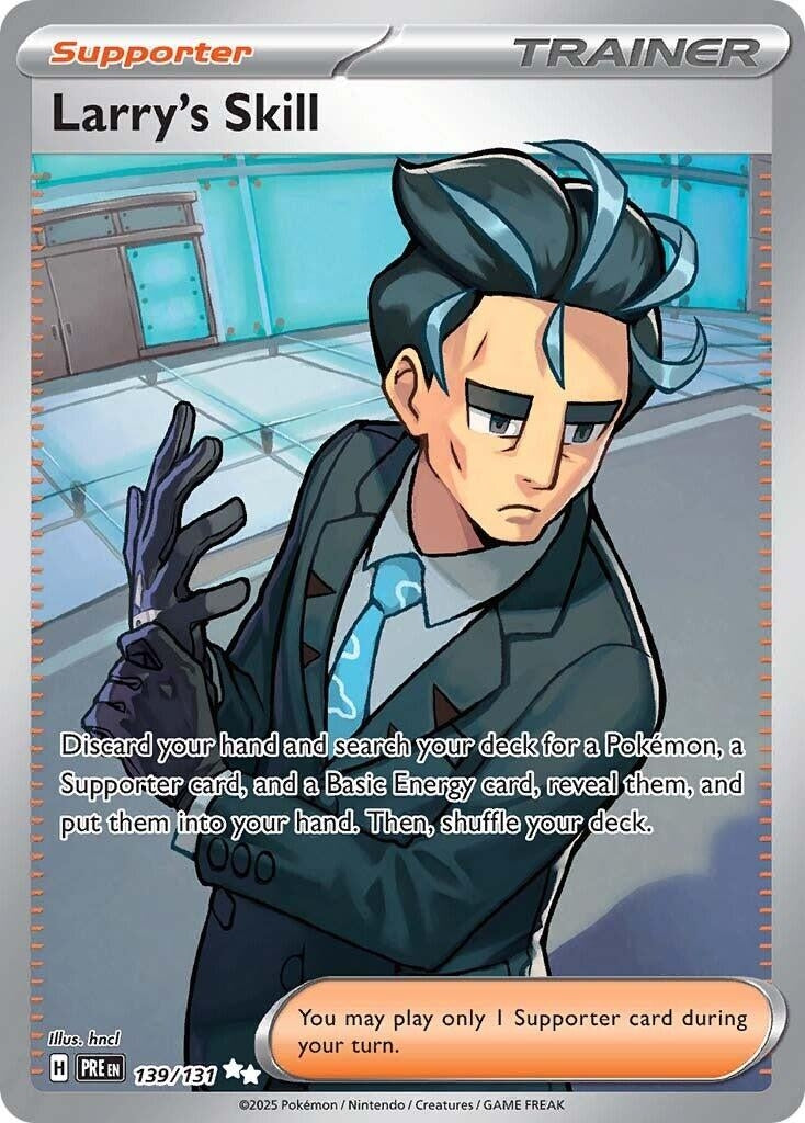 Image for Larry's Skill (139/131) [SV: Prismatic Evolutions] - Pokemon