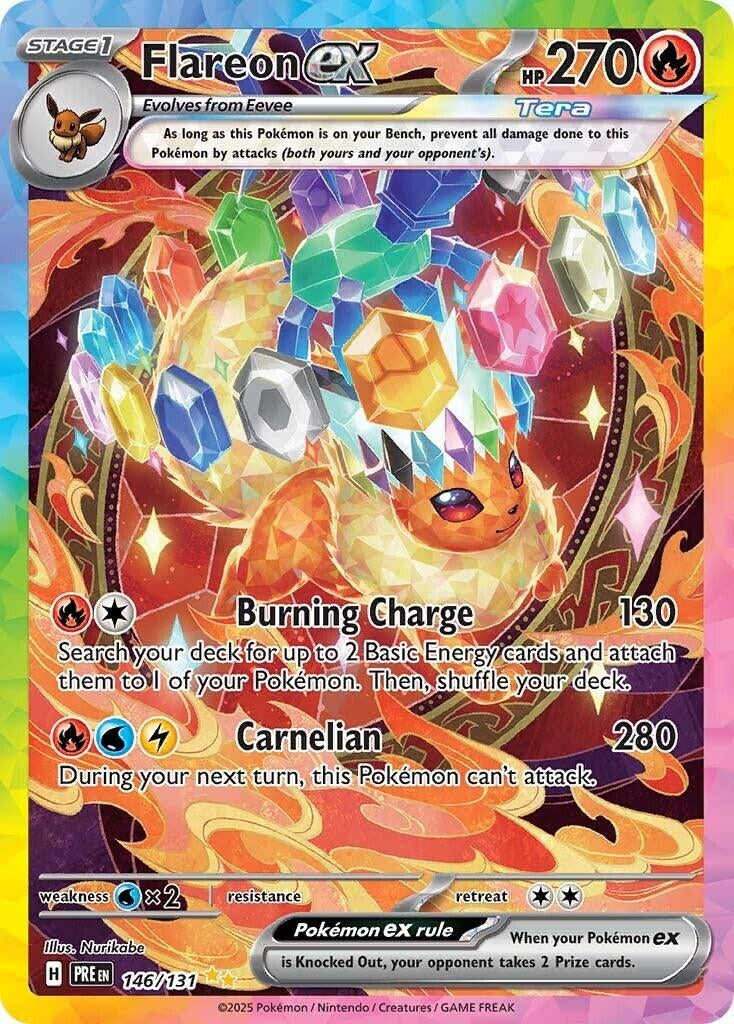 Image for Flareon ex (146/131) [SV: Prismatic Evolutions] - Pokemon