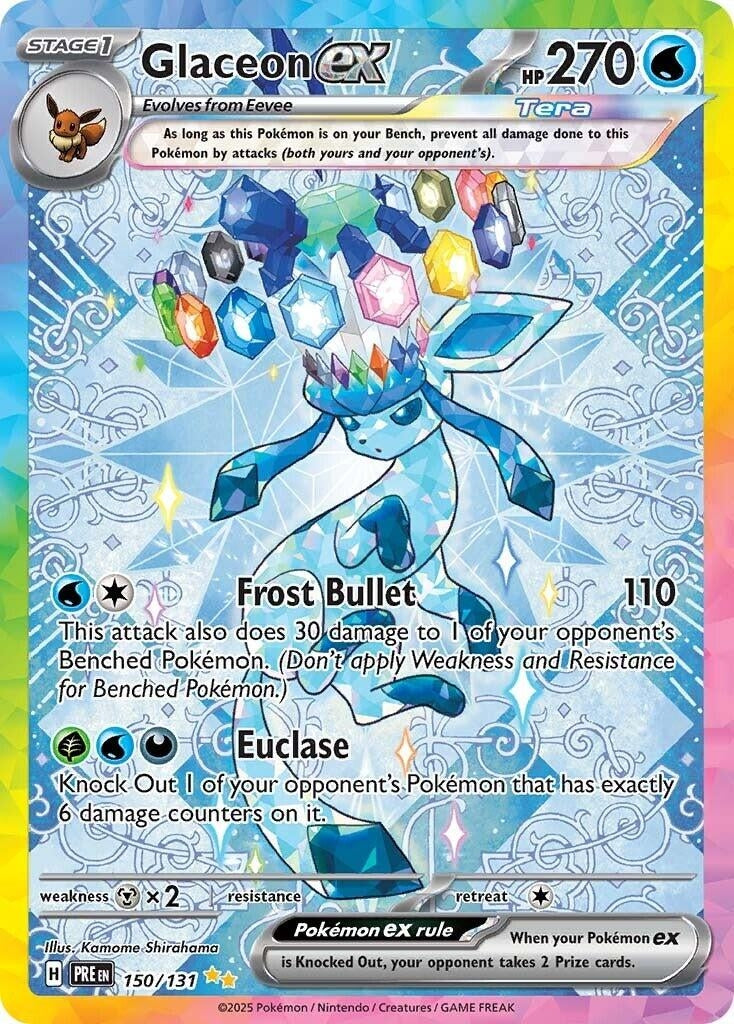 Image for Glaceon ex (150/131) [SV: Prismatic Evolutions] - Pokemon