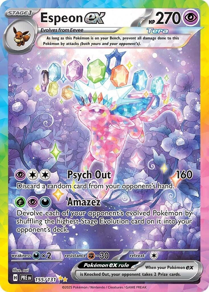Image for Espeon ex (155/131) [SV: Prismatic Evolutions] - Pokemon
