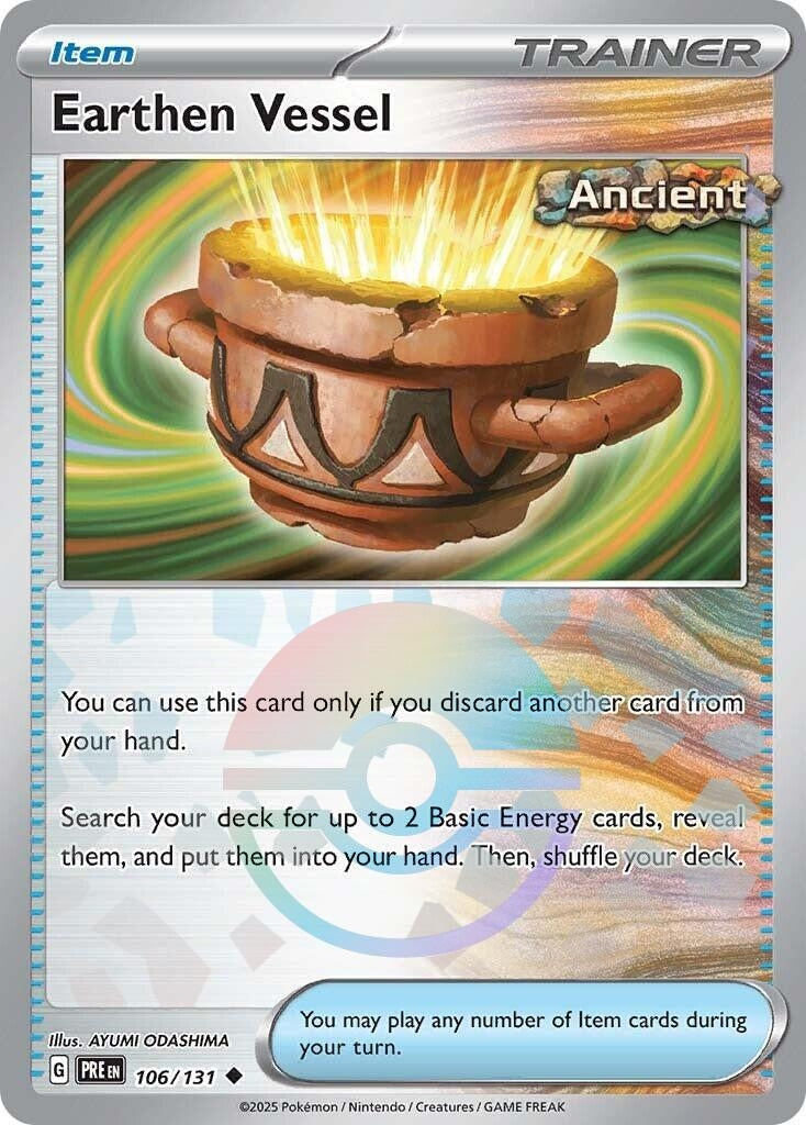 Image for Earthen Vessel (Poke Ball Pattern) (106/131) [SV: Prismatic Evolutions] - Pokemon