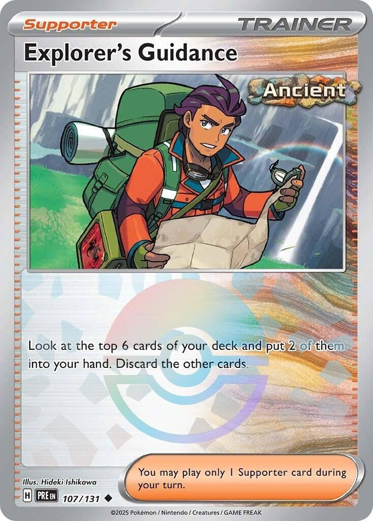 Image for Explorer's Guidance (Poke Ball Pattern) (107/131) [SV: Prismatic Evolutions] - Pokemon