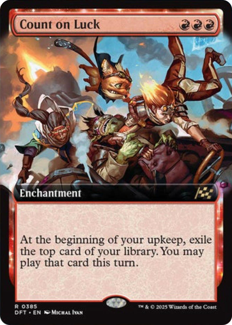 Image for Count on Luck (Extended Art) (385) [Aetherdrift]