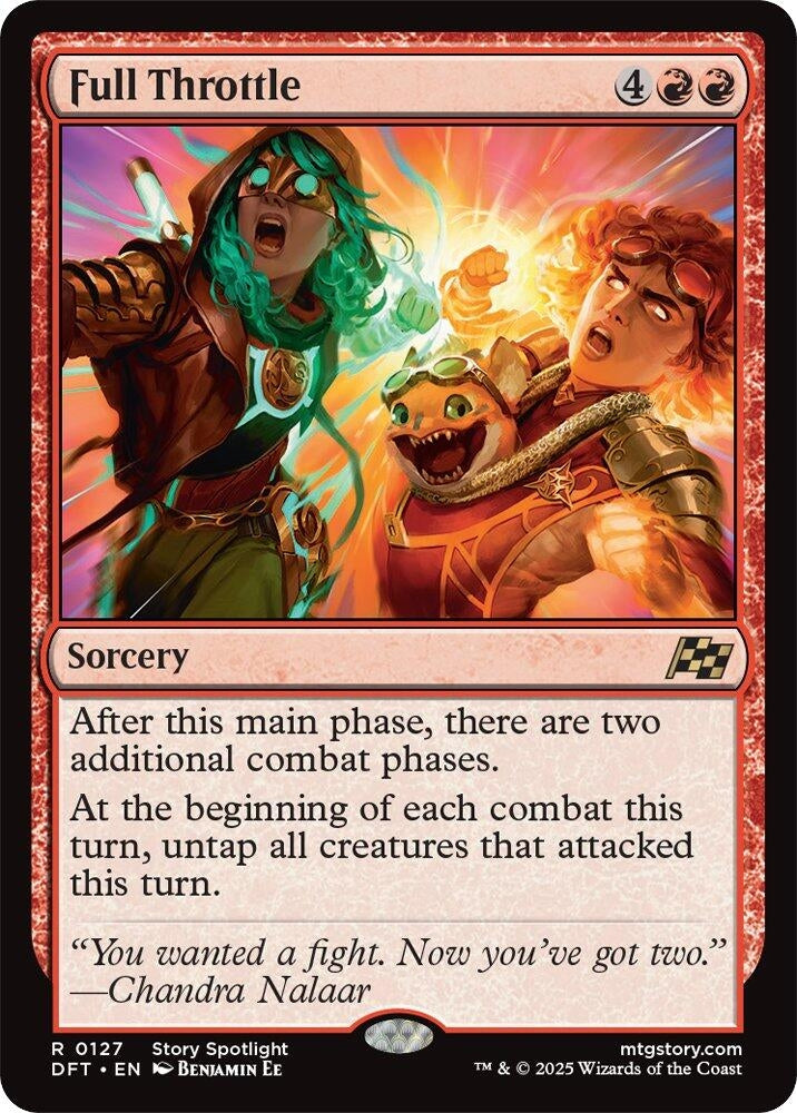 Image for Full Throttle (127) [Aetherdrift]