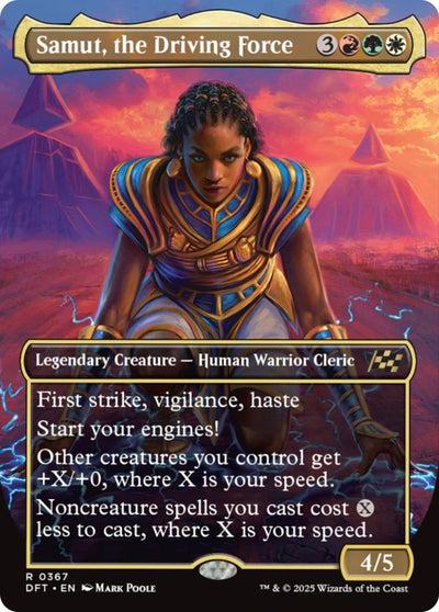 Samut, the Driving Force (Borderless) (367) (Aetherdrift)