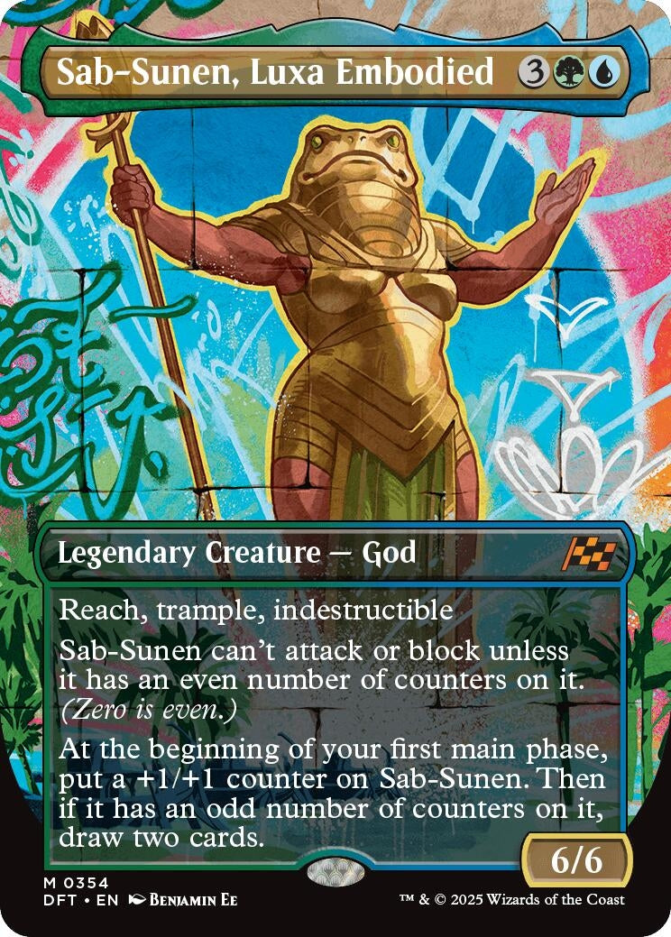 Image for Sab-Sunen, Luxa Embodied (Borderless) (354) [Aetherdrift]