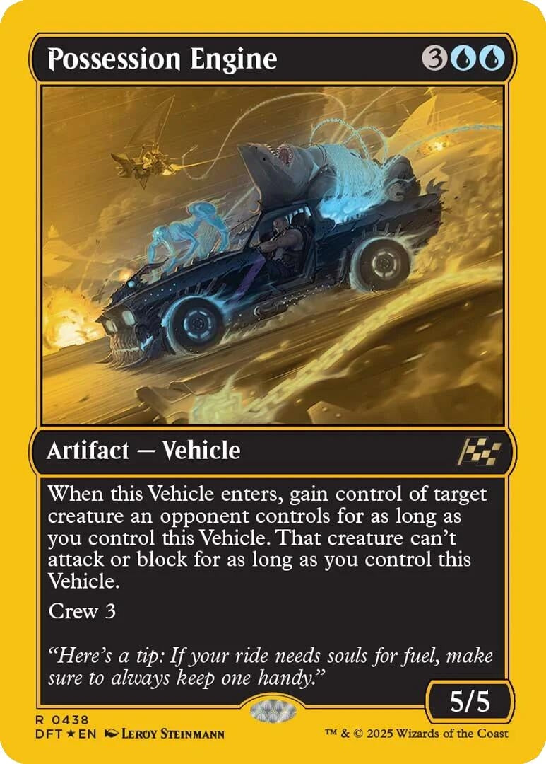 Image for Possession Engine (First-Place Foil) (438) [Aetherdrift]