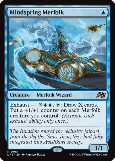Mindspring Merfolk (51) (Aetherdrift)