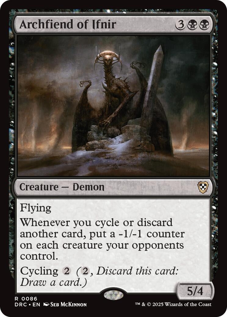 Archfiend of Ifnir (86) [Aetherdrift]
