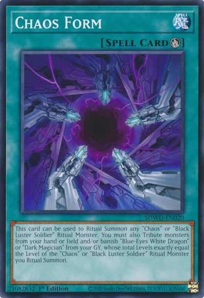 Chaos Form (SDWD-EN020) (Structure Deck: Blue-Eyes White Destiny)
