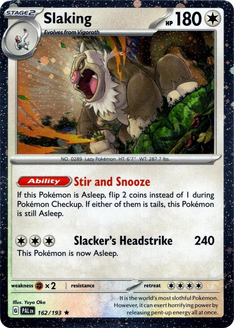 Image for Slaking (Cosmos Holo) (162/193) [Miscellaneous Cards & Products] - Pokemon