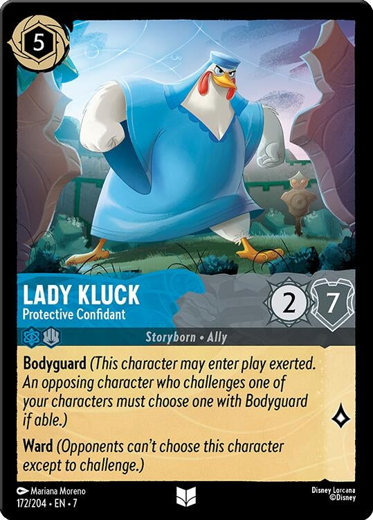 Image for Lady Kluck - Protective Confidant (172/204) [Archazia's Island] - Disney Lorcana