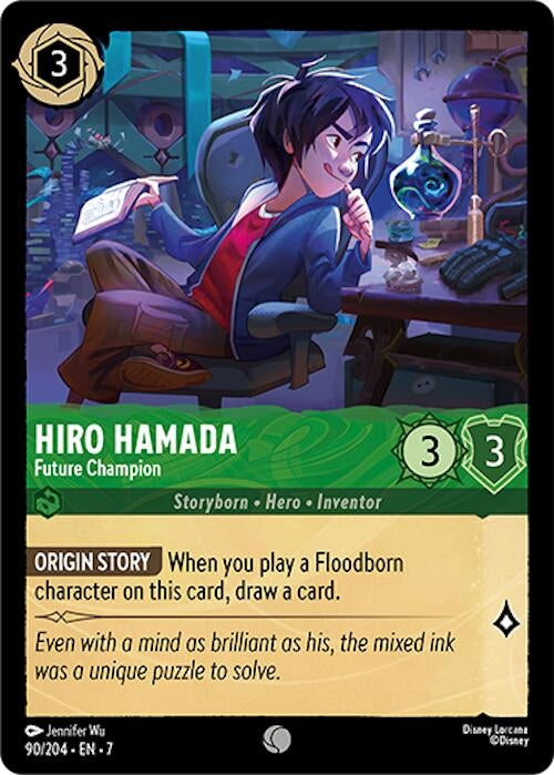 Image for Hiro Hamada - Future Champion (90/204) [Archazia's Island] - Disney Lorcana