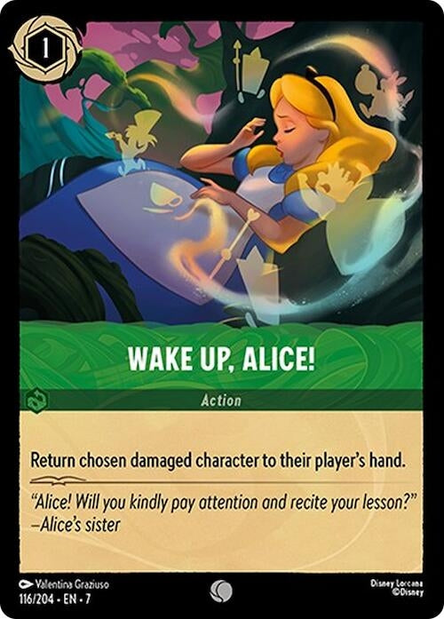 Image for Wake Up, Alice! (116/204) [Archazia's Island] - Disney Lorcana