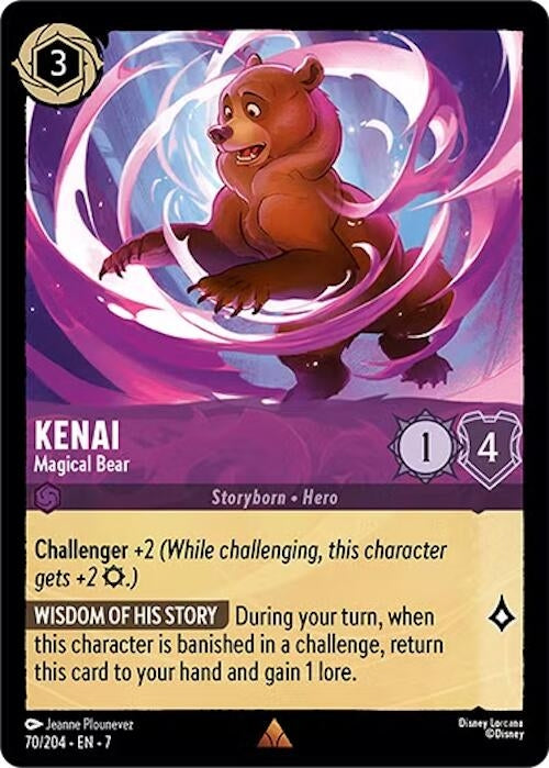Image for Kenai - Magical Bear (70/204) [Archazia's Island] - Disney Lorcana