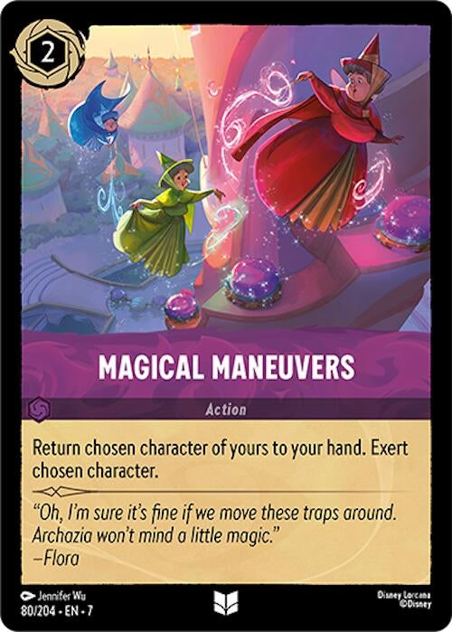 Image for Magical Maneuvers (80/204) [Archazia's Island] - Disney Lorcana